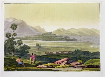 Teocalli, il Grande Tempio di Tenochtitlan, Messico, Azteco